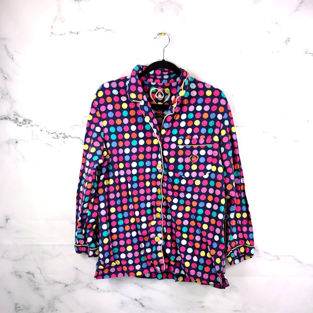 VICTORIAS SECRET Colorful Polka Dot Pajama Set - Picture 9 of 9